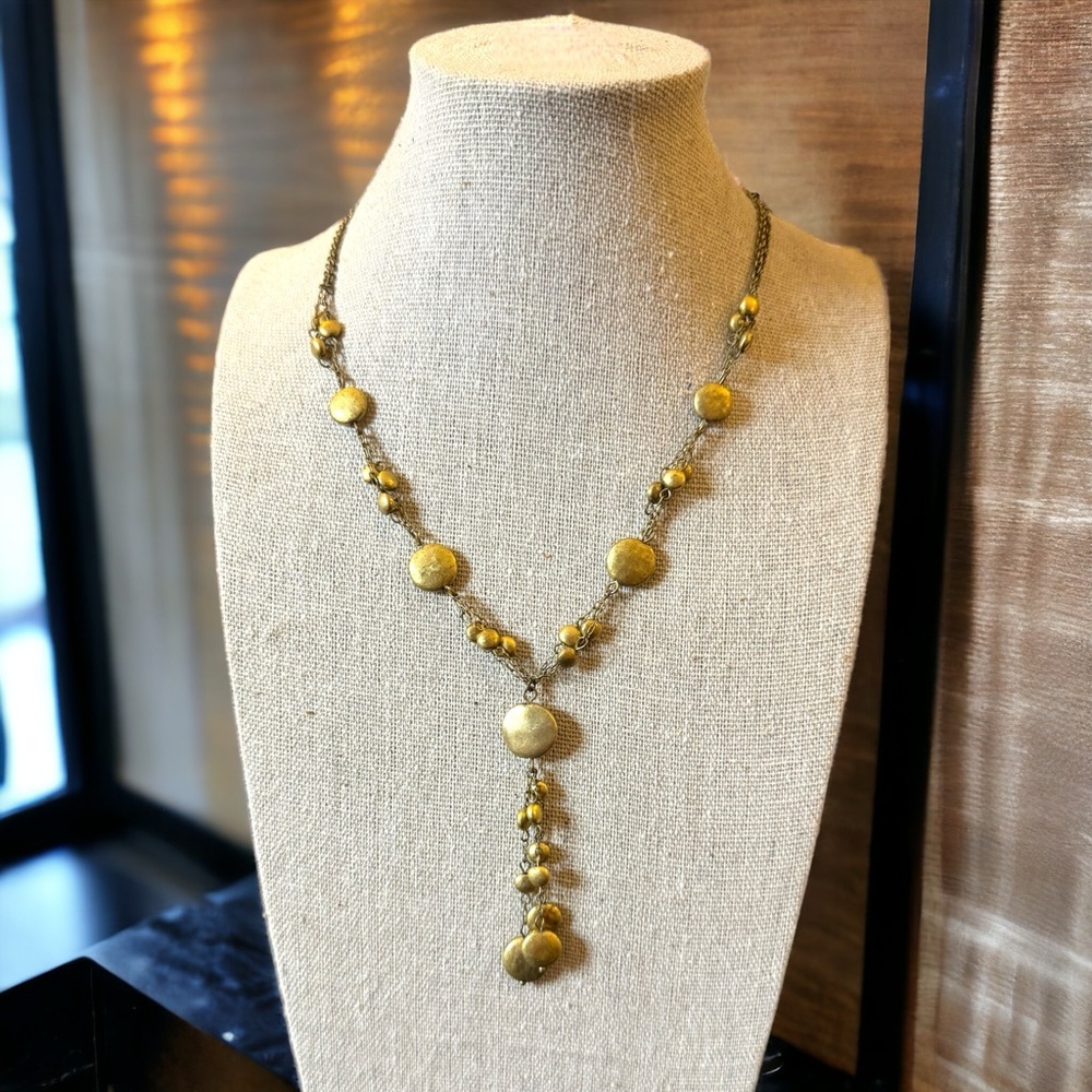 Stunning One-of-a-Kind Gold Necklace - Delicate Yet Statement-Making